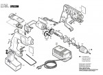 Bosch 0 601 938 7A0 Gbm 7,2 Ves-2 Cordless Drill 7.2 V / Eu Spare Parts